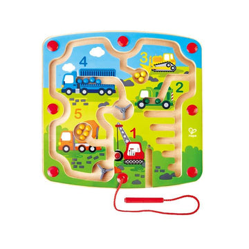 Hape - Construction & Number Maze Toddler Toys