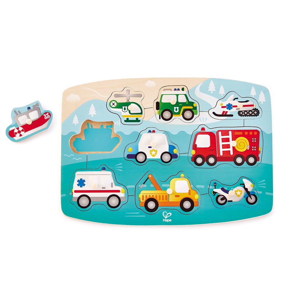 Hape - Emergency Peg Puzzle