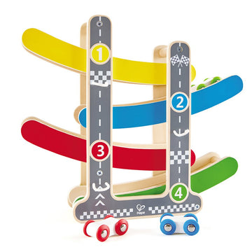 Hape - Fast Flip Racetrack Toddler Toys