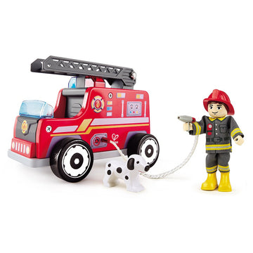 Hape - Fire Rescue Team - Fire Truck Toys