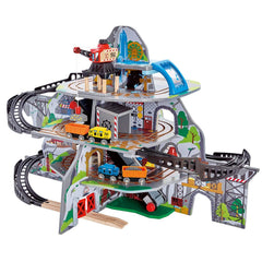 Hape - Mighty Mountain Mine Premium Train Set
