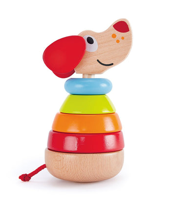 Hape - Pepe Sound Stacker Toddler Toys