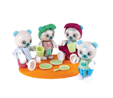 Hape - Polar Bear Family Toys