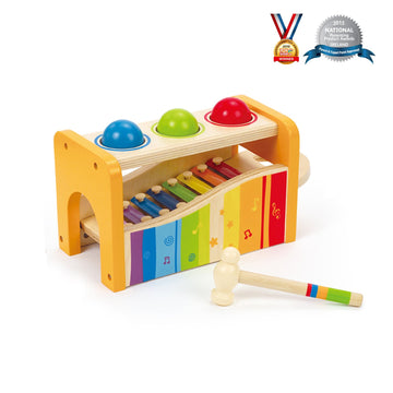 Hape - Pound and Tap Bench Toddler Toys