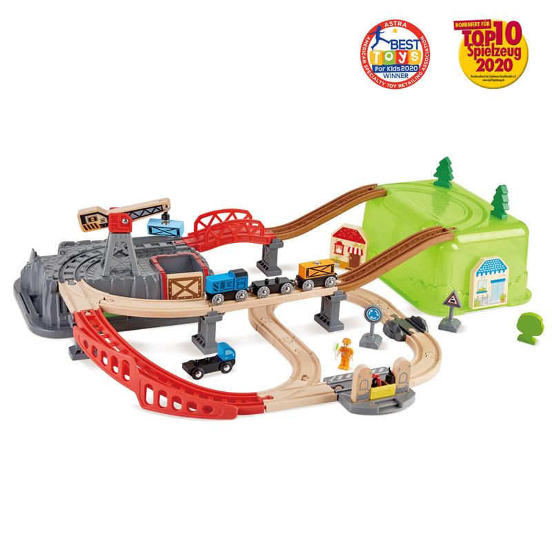 Hape - Railway Bucket-Builder Set