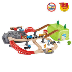 Hape - Railway Bucket-Builder Set