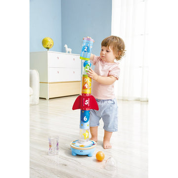 Hape - Rocket Ball Air Stacker Toddler Toys
