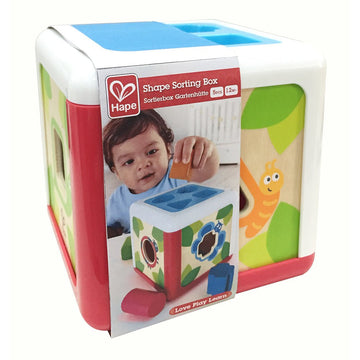 Hape - Shape Sorting Box Toddler Toys