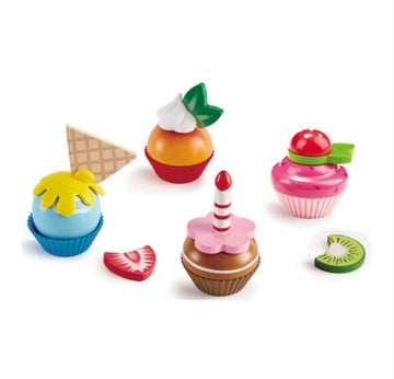 Hape - Sweet Treat Cupcakes Baby Activity Toys