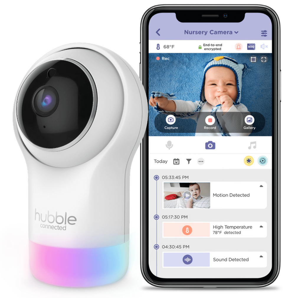Hubble Connected - Nursery Pal Glow - Baby Monitor