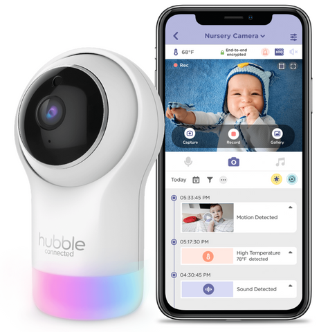 Hubble Connected - Nursery Pal Glow - Baby Monitor