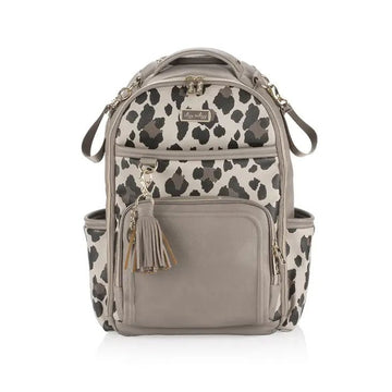 Itzy Ritzy - Leopard Boss Plus™ Backpack Diaper Bag Diaper Bag