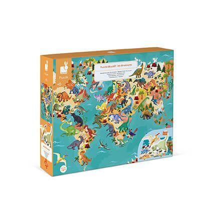 Janod - 200 pc 3D Educational Puzzle - The Dinosaurs