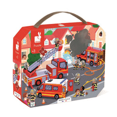 Janod - 24 pc Puzzle - Firemen
