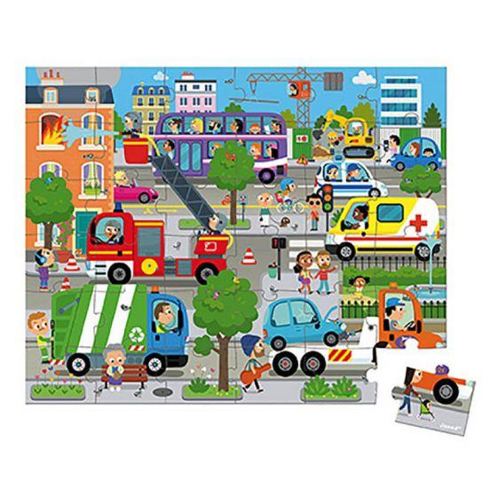 Janod - 36 pc Puzzle in Suitcase