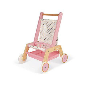 Janod - Candy Chic Stroller Pretend Play