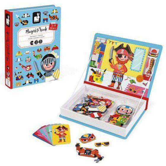 Janod - Magnetibook - Boy Costumes