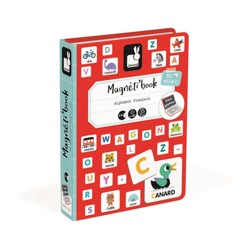Janod - Magnetibook - French Alphabet Toddler Toys