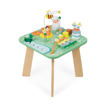 Janod - Meadow Activity Table Toddler Toys