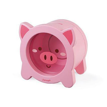 Janod - Piggy Bank Pig Gifts & Memories