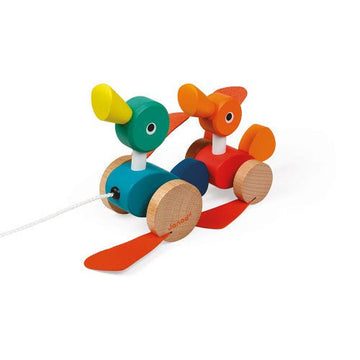 Janod - Pull Along Ducks All Toys