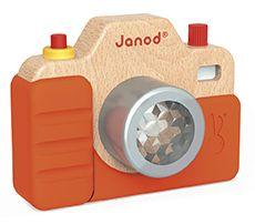 Janod - Sound Wood Camera Toy Infant Toys