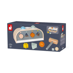 Janod - Sweet Cocoon Tap Tap and Shape Sorter