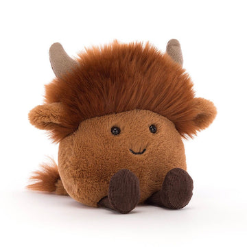 Jellycat - Amuseabean Highland Cow Stuffies