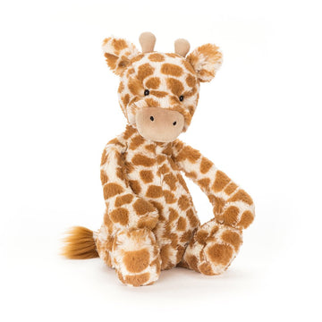 Jellycat - Bashful Giraffe Medium Plush & Rattles