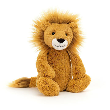 Jellycat - Bashful Lion Medium Plush & Rattles
