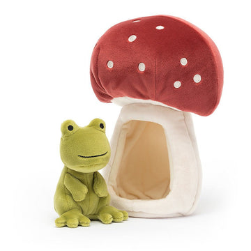 Jellycat - Forest Fauna Frog Stuffies