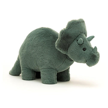 Jellycat - Fossily Triceratops Plush & Rattles