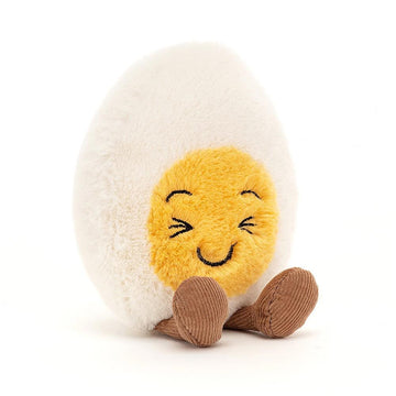 Jellycat - Laughing Boiled Egg Plush & Rattles