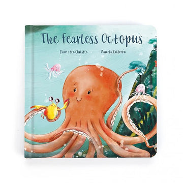 Jellycat - The Fearless Octopus Book Books