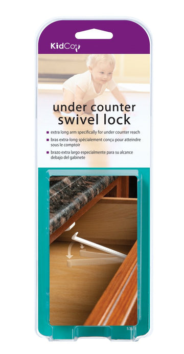 KidCo - Under Counter Swivel Lock - 4 Pack Babyproofing