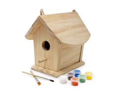 Kinderfeets - Birdhouse with Paint & brushes