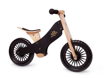 Kinderfeets - Classic Balance Bike Black Ride-Ons