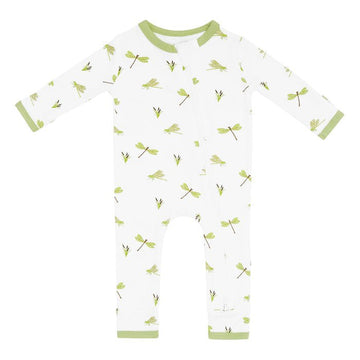 Kyte Baby - Zippered Romper - Printed Spring Collection 2023 Dragonfly / 0-3m Baby Clothing