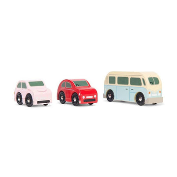Le Toy Van - Retro Metro Car Set Pretend Play
