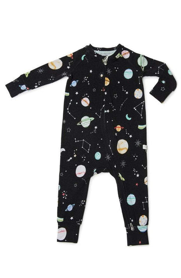 Loulou Lollipop - Tencel Sleeper Planets / 0-3M All Clothing
