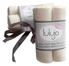 Lulujo - 4 Pack Organic Cotton Facecloths