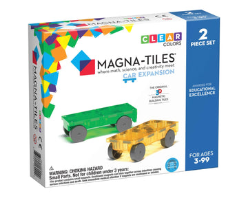Magna-Tiles - 2 Piece Cars Expansion Set Puzzles