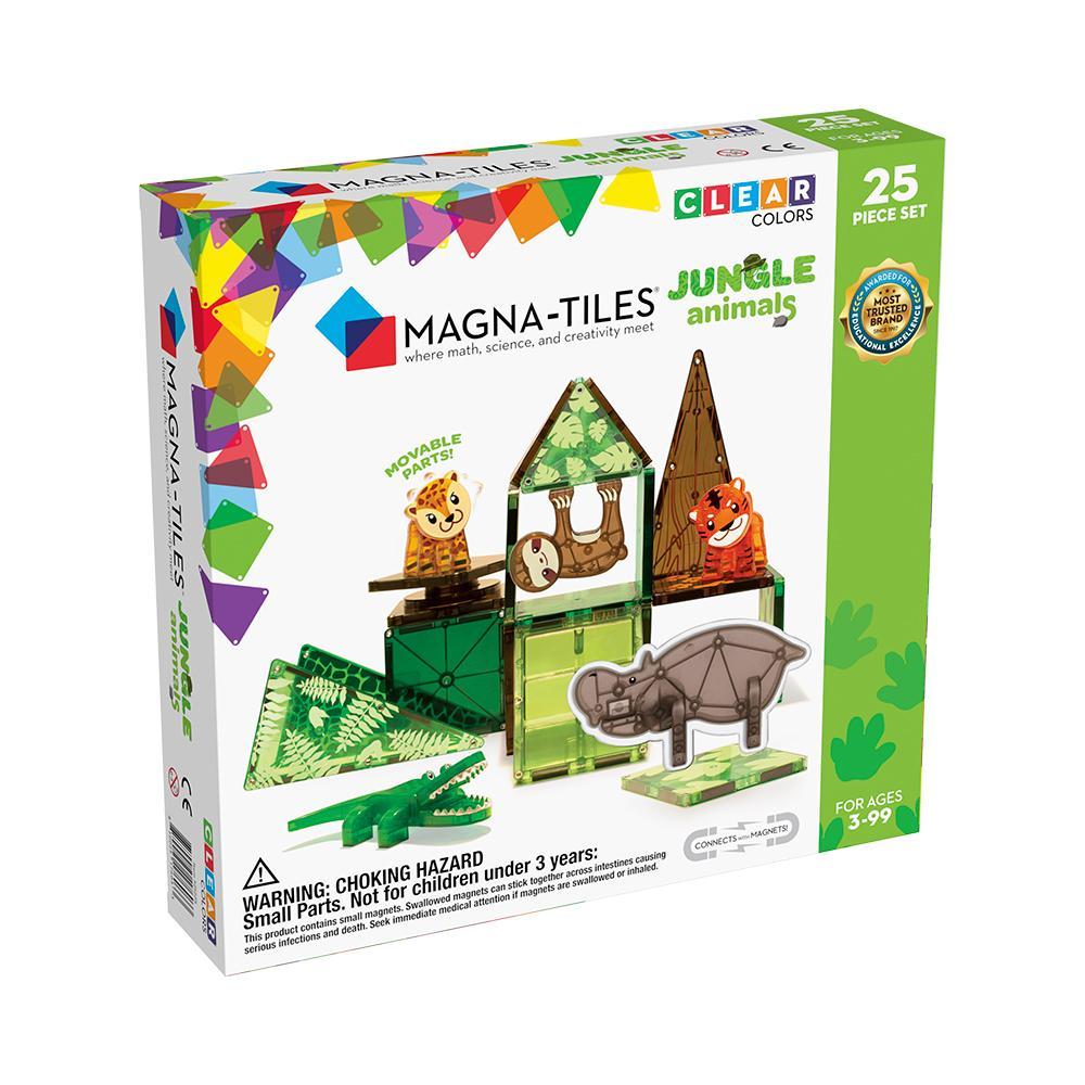 Magna Tiles - 25pc Jungle Animals Set