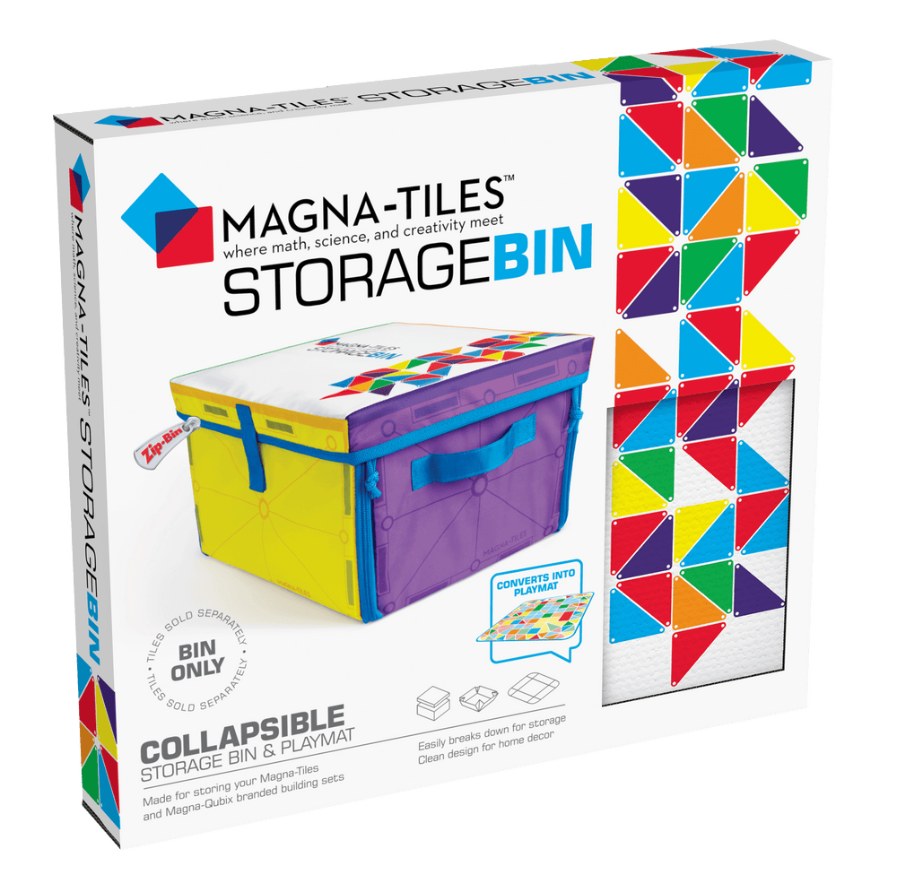 Magna Tiles - Interactive Play Mat & Storage Bin