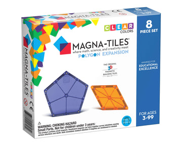 Magna-Tiles - Polygons 8 Piece Expansion Set Puzzles