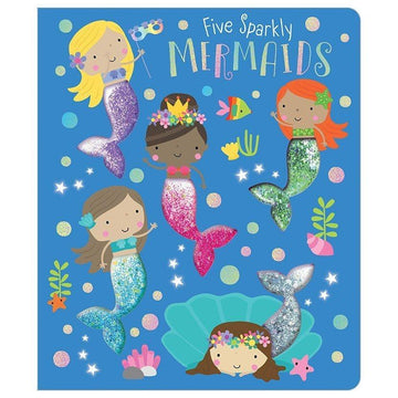 Make Believe Ideas - Five Sparkly Mermaids Book Books