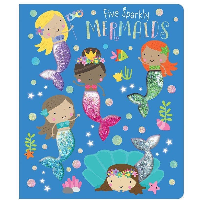 Make Believe Ideas - Five Sparkly Mermaids Book