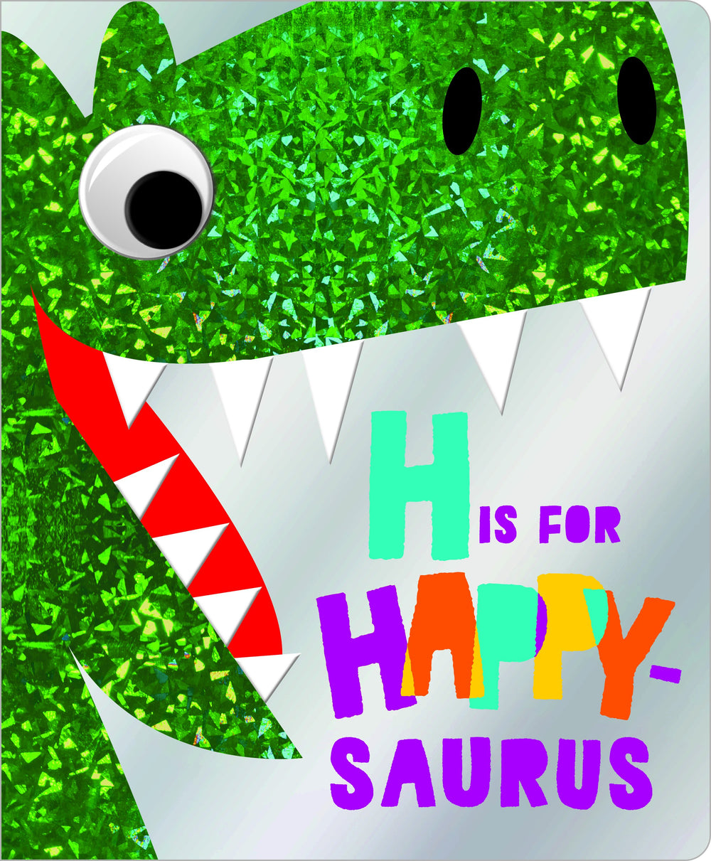 Make Believe Ideas - H is for Happy-saurus Book