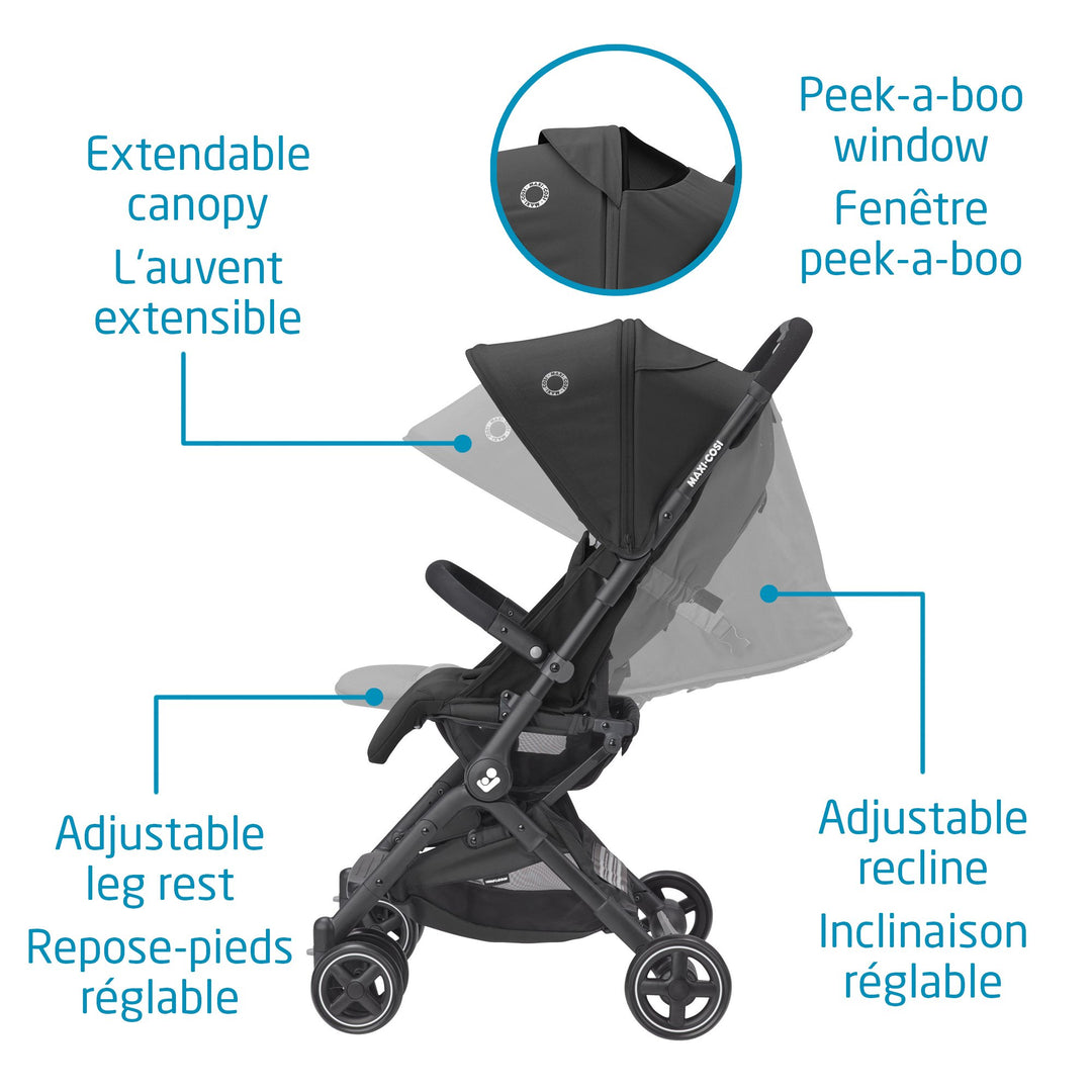 Maxi Cosi Lara Ultracompact Stroller Little Canadian