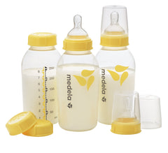Medela - Breast Milk Bottle with Nipple  (3 Pack)
